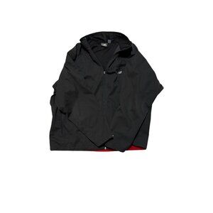 New Balance Mens Black Full-Zip Jacket Size 2XL Lightweight Outerwear Durable &